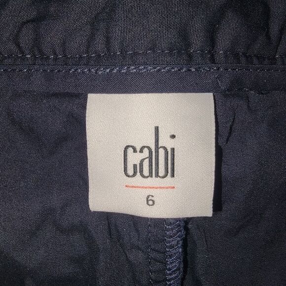 CAbi Eyelet Mini Skort in Navy Blue 5111 size 6 - Picture 6 of 7